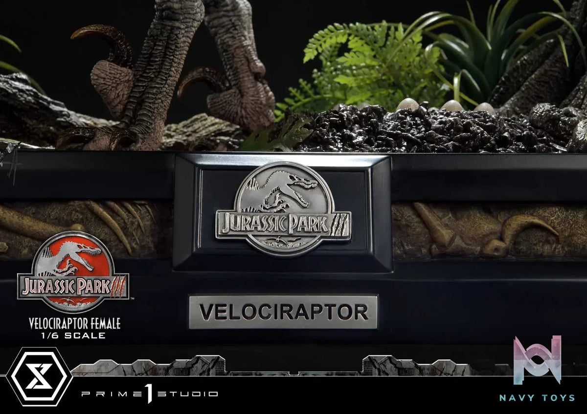 Prime 1 Studio – Legacy Museum Collection Jurassic Park III (Film) Velociraptor Female LMCJP-11 LMCJP-11S (Licensed)