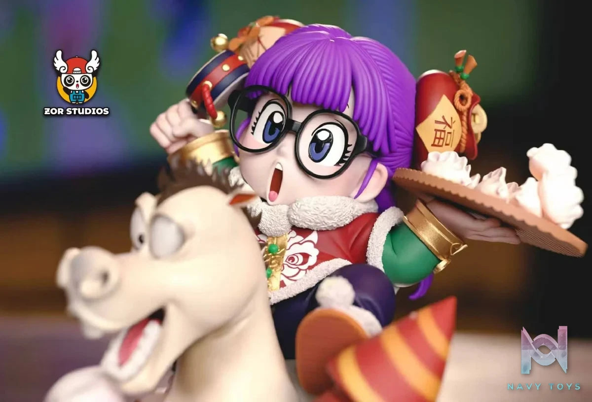 Arale New Year resin statue ZOR Studio anime figure