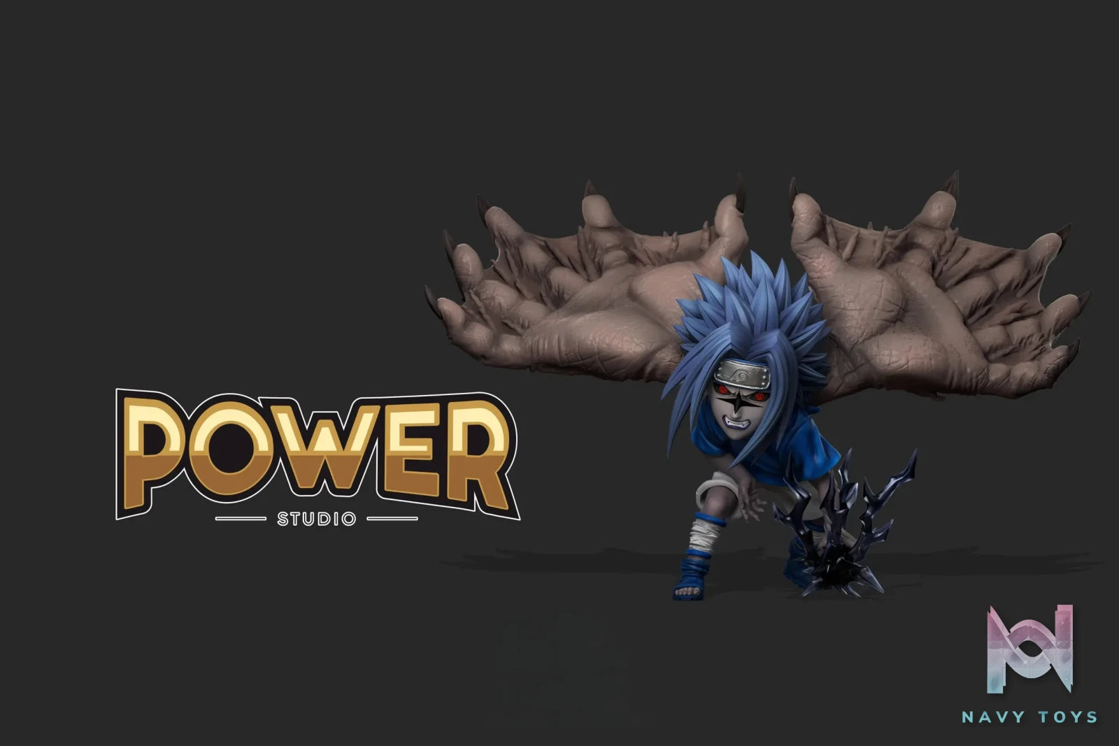 Power Studio – Sasuke Uchiha Hand Wings Naruto