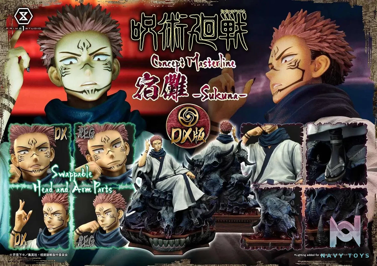 Prime 1 Studio – Concept Masterline Jujutsu Kaisen Sukuna CMJUK-02 CMJUK-02DX (Licensed)