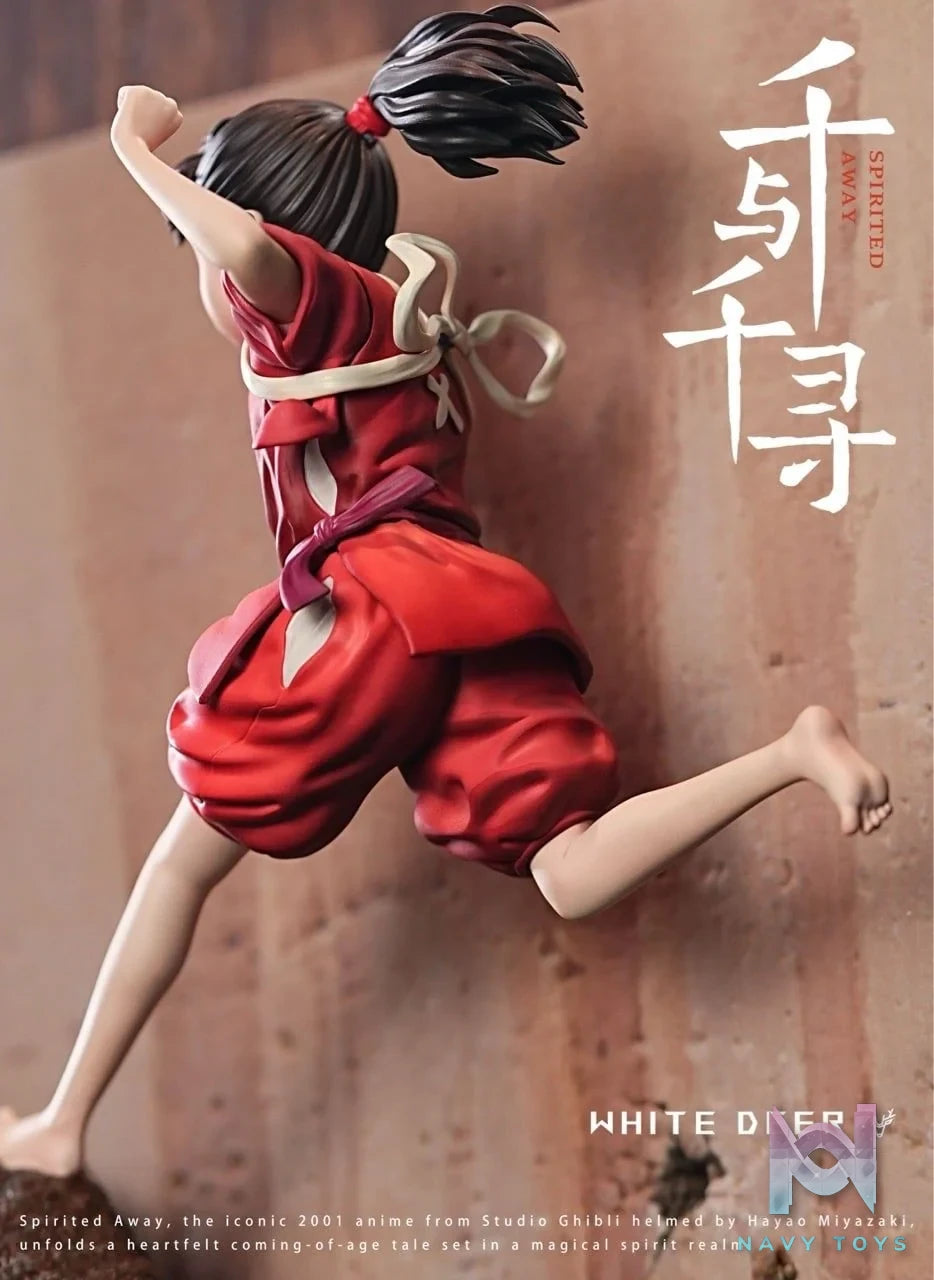 Chihiro - Spirited Away - White Deer Studio resin statue white Hole Studio anime figure