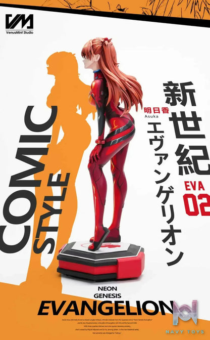 Anime Painted Series 01 Soryu Asuka Langley Neon Genesis - Evangelion - Venus Mint Studio resin statue Navy Toys anime figure