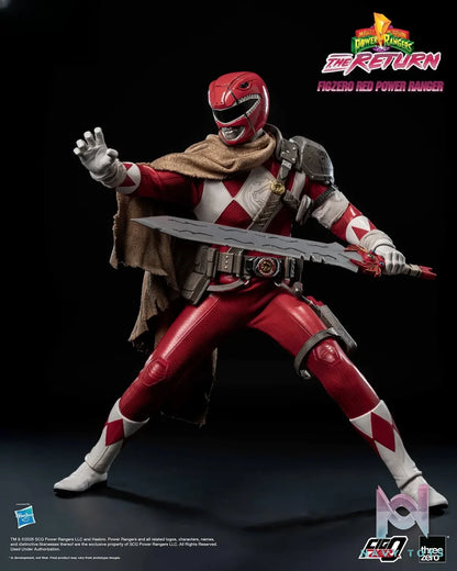 Threezero – Mighty Morphin Power Rangers: The Return FigZero 1/6 Red Power Ranger 3Z10200W0 (Licensed)