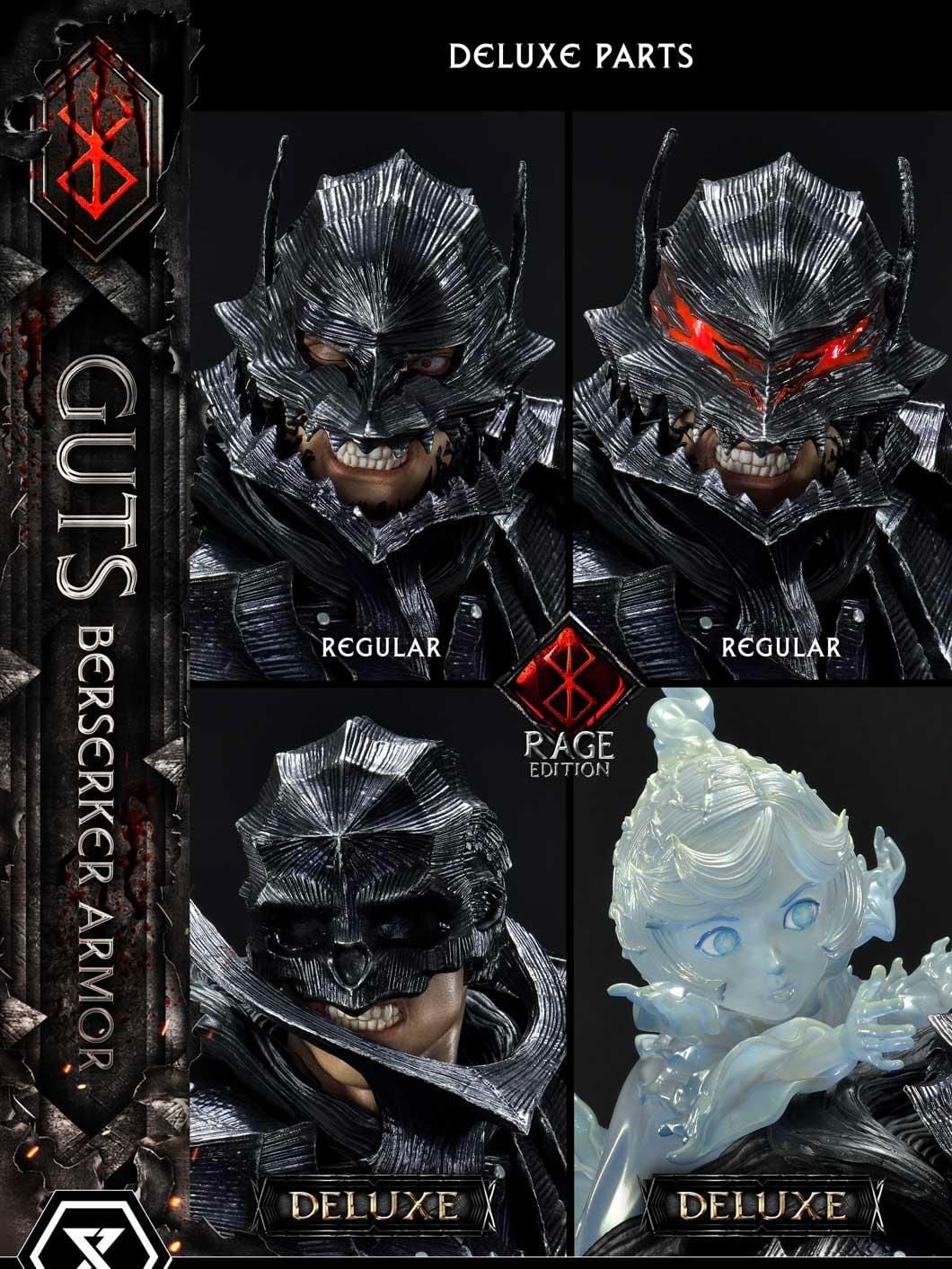 Guts, Berserker Armor - Berserker - Prime 1 Studio (UPMBR - 18DX) resin statue Prime 1 Studio anime figure