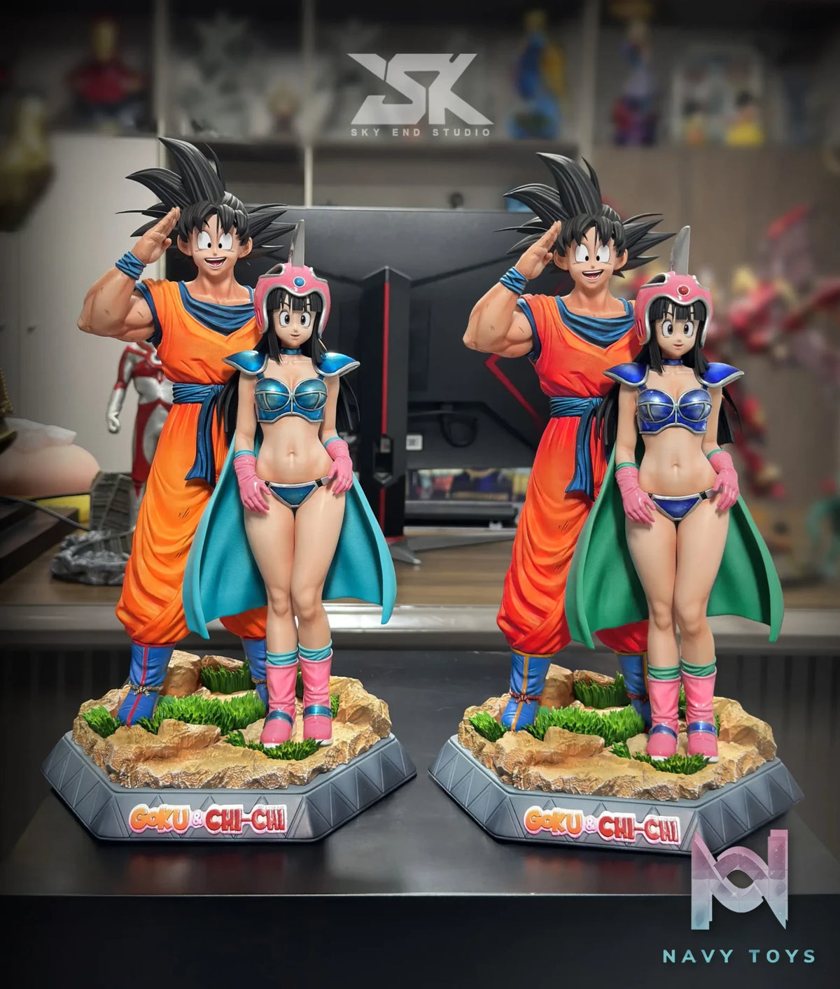 Sky End Studio – Goku Youth x Chichi Youth Dragon Ball