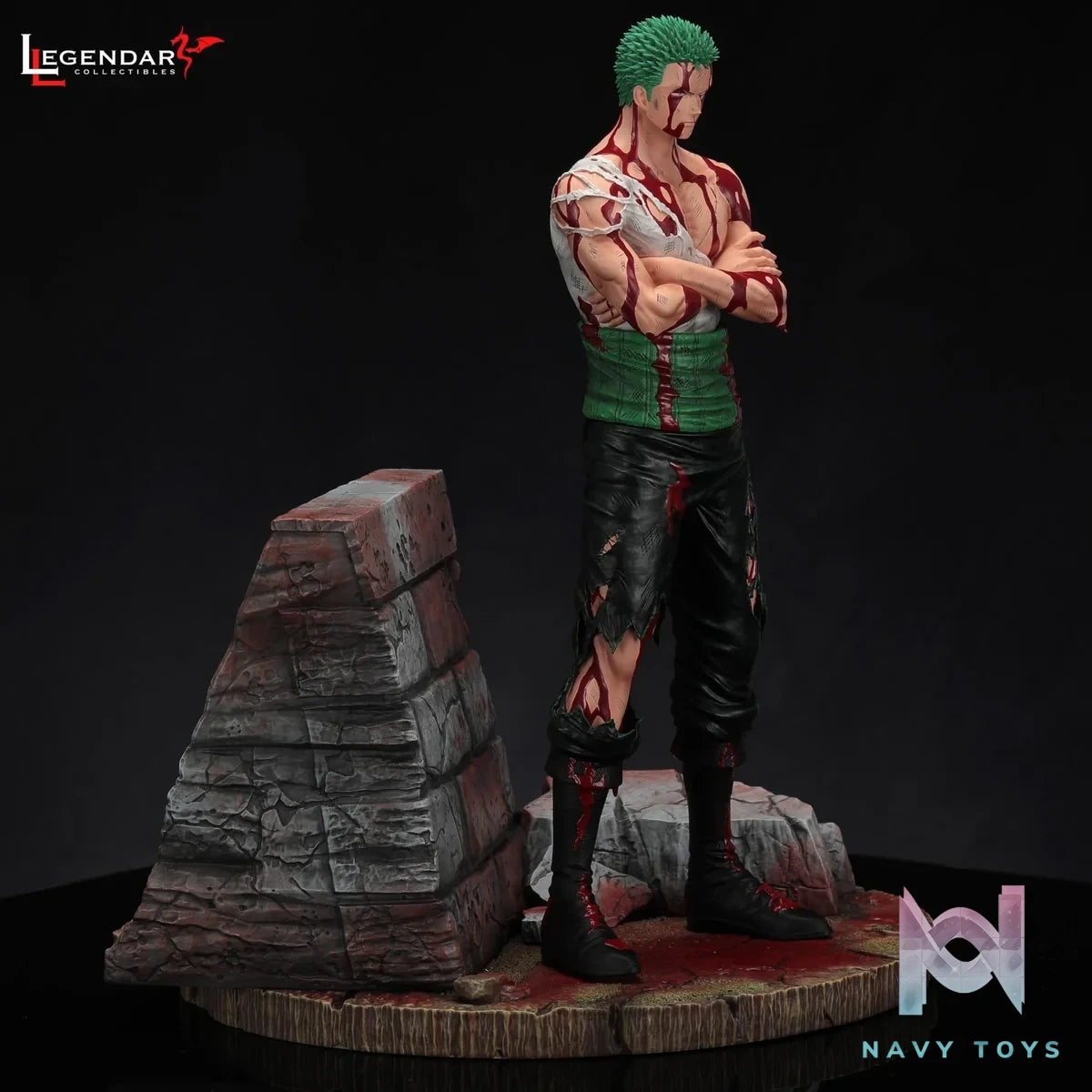 Zoro Epic Scene resin statue Tsume Art Studio anime figure