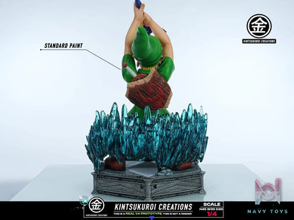 KINTSUKUROI CREATIONS Studio – The Legend of Zelda YOUNG LINK PULLING MASTER SWORD