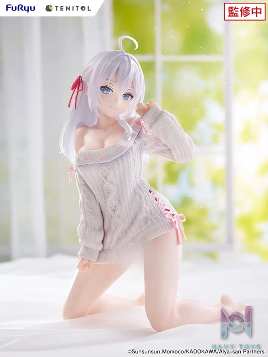 FURYU – TENITOL BIG Noodle Stopper Figure Alya Sometimes Hides Her Feelings in Russian Alya Knitwear ver. Complete Figure (Licensed)