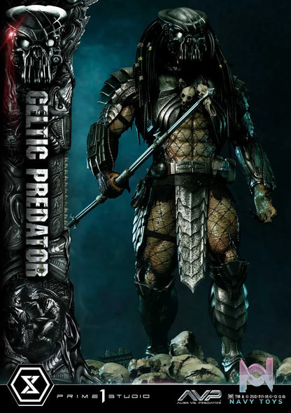 Prime 1 Studio Museum Masterline Alien vs. Predator Celtic Predator MMPR-05 MMPR-05S