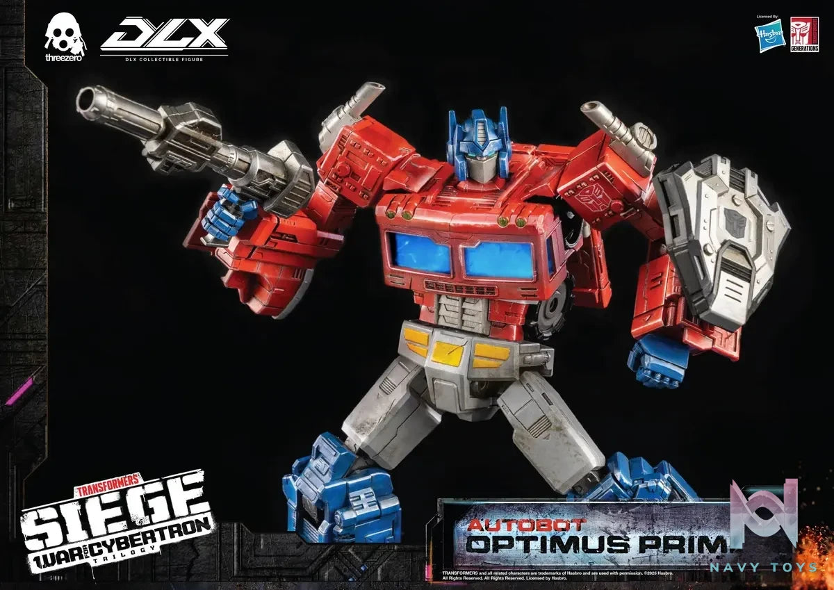 Threezero – Transformers: War for Cybertron 10-inch DLX Optimus Prime (Licensed)