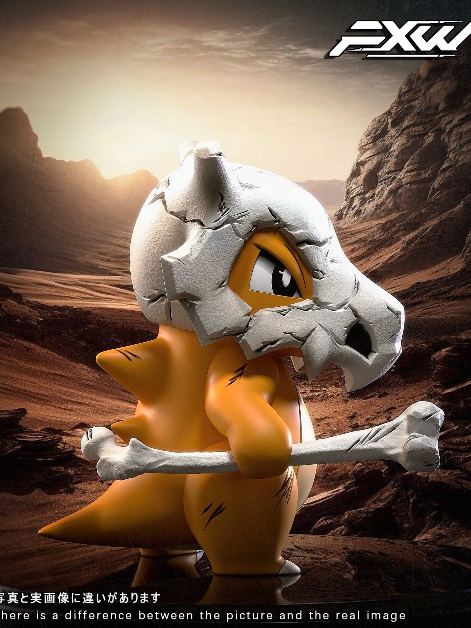 Cubone - Pokemon - FXW Studio resin statue fxw studio anime figure