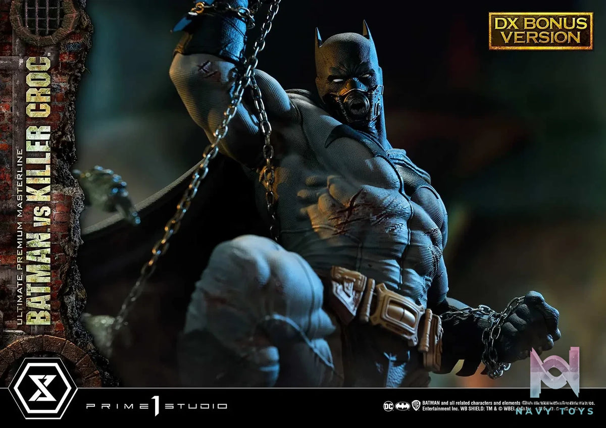 Prime 1 Studio – Ultimate Premium Masterline Batman (Comics) Batman Versus Killer Croc UPMDC-07 UPMDC-07DX UPMDC-07DXS (Licensed)