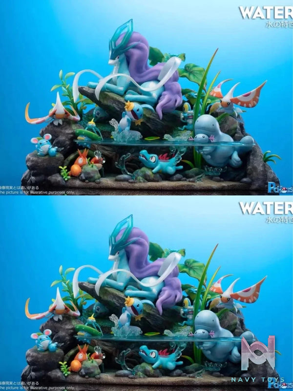 Water Type - Pokemon - PC House resin statue pc house studio anime figure