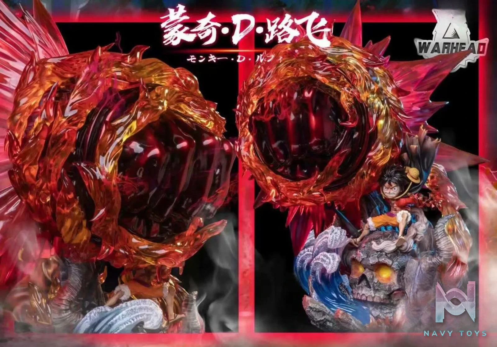 Warhead Studio – One Piece Captain Three Fire Luffy