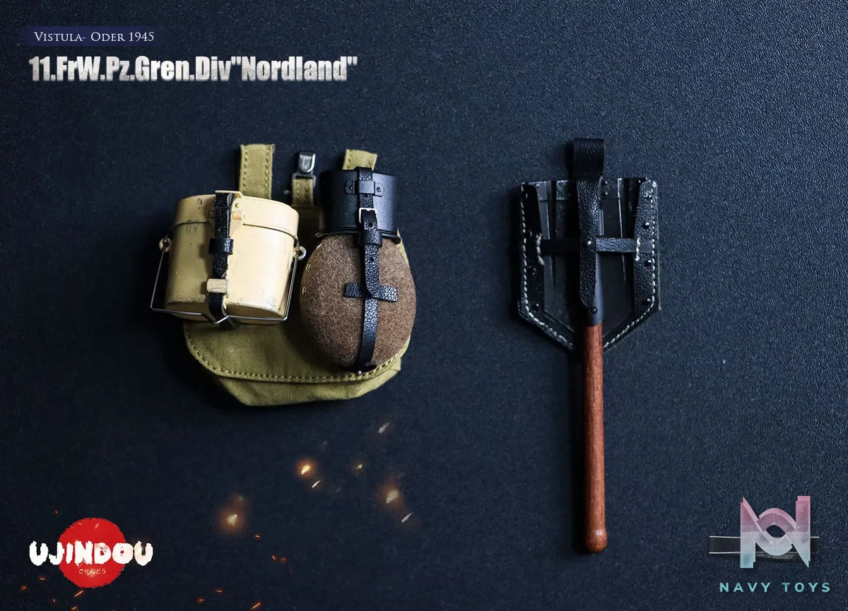 UJINDOU – 1/6 WWII 11. FrW. Pz. Gren. Div “Nordland”, Vistula – Oder 1945 UD9051 (Licensed)