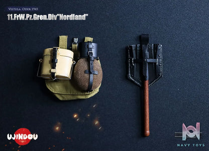 UJINDOU – 1/6 WWII 11. FrW. Pz. Gren. Div “Nordland”, Vistula – Oder 1945 UD9051 (Licensed)