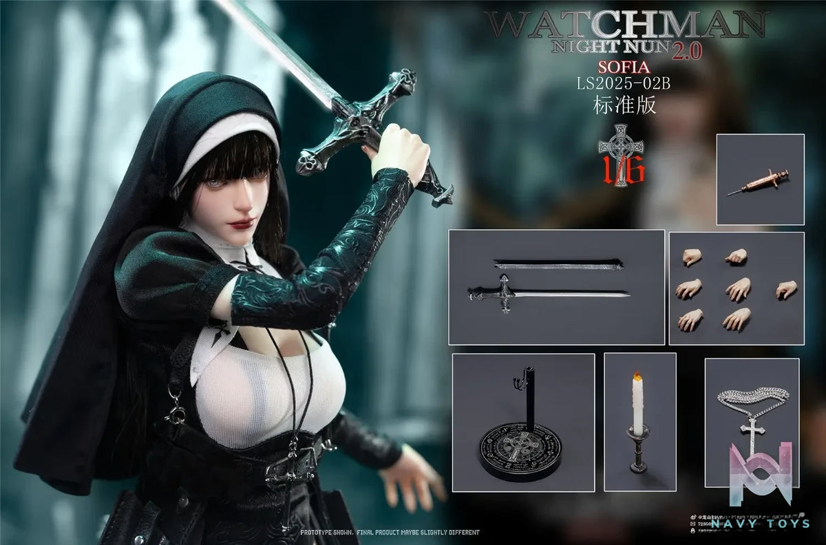 Long Shan Jin Shu Studio – Original LS2025-02 1/6 Redemption of the Night second round Sophia AB (Licensed)