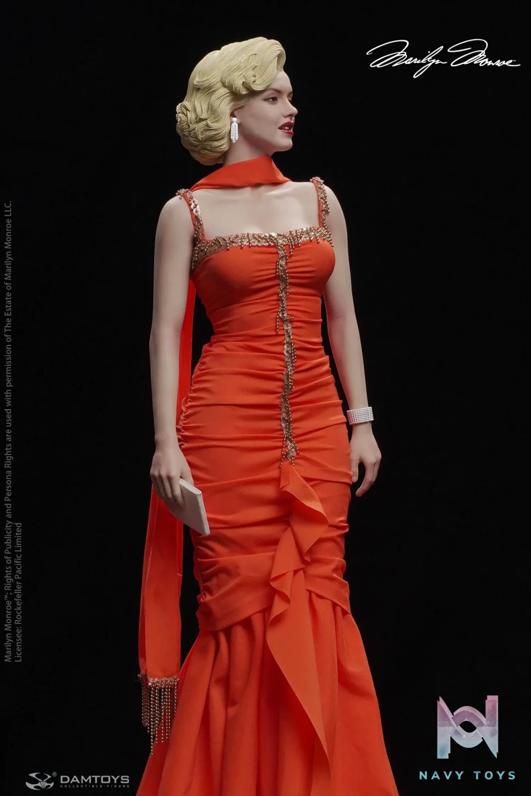 DAMTOYS Studio – Gentlemen Prefer Blondes Marilyn Monroe 1/6 Scale Realistic Statue CSX023 (Licensed)