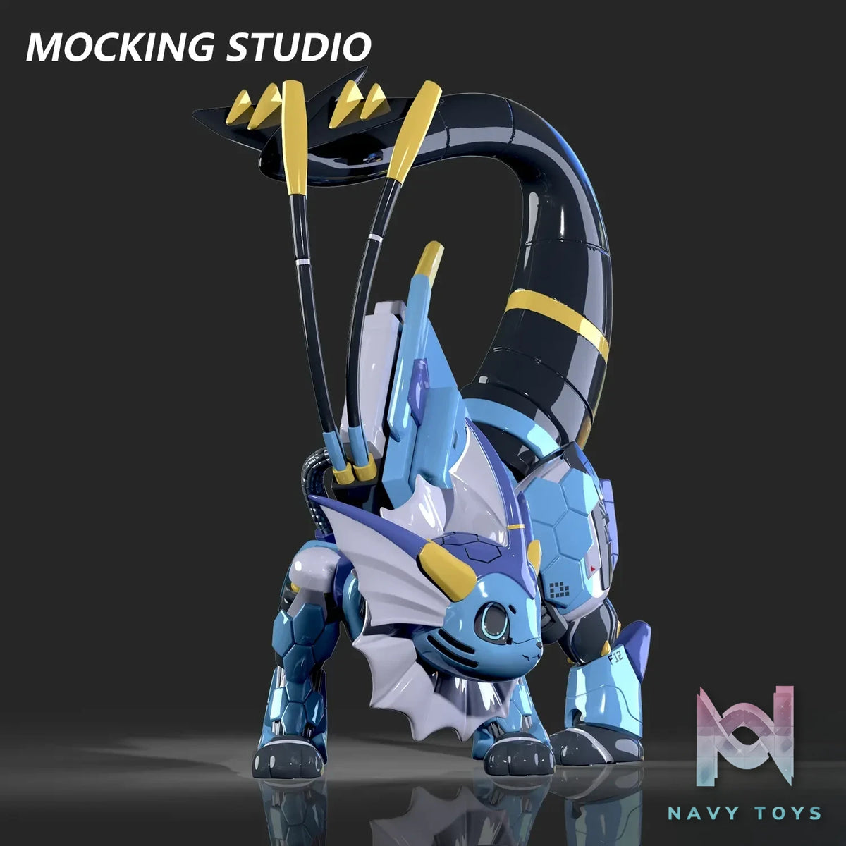 Zhu Yi Wan Jia Studio – Mechanical Vaporeon Pokémon
