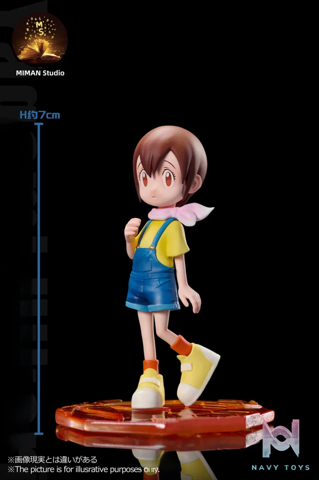 MIMAN Studio – Main Character Team #7 Yagami Hikari X Tailmon X Salamon Digimon