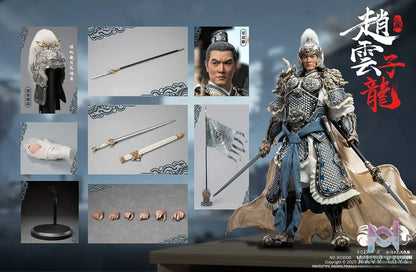 303TOYS x JSTOYS – 1/6 THREE KINDOMS – EVER-VICTORIOUS ZHAO YUN, ZILONG & LUMINOUS JADE LION 303005 303006 303007 (Licensed)