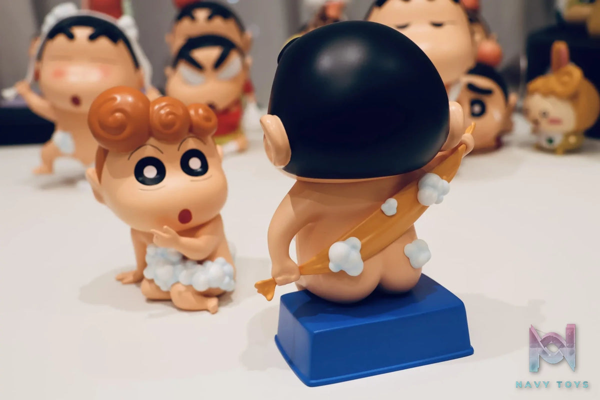 Biubiu Studio – Bathing Shin-chan x Bathing Himawari Crayon Shin-chan