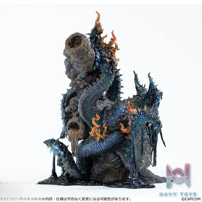 CAPCOM Studio – Capcom Figure Builder Creator’s Model Monster Hunter Wilds Hell Flame Octopus Nu Udra Complete Figure (Licensed)