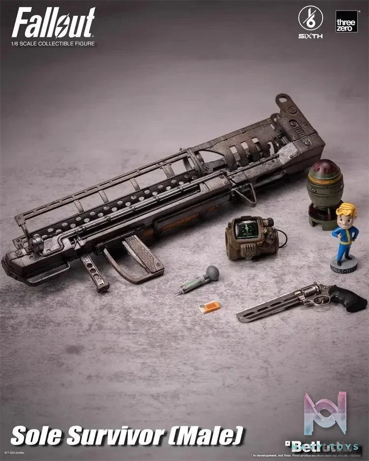 Threezero Studio – Original Fallout Series Sole Survivor Male 3Z05410W0 (Licensed)