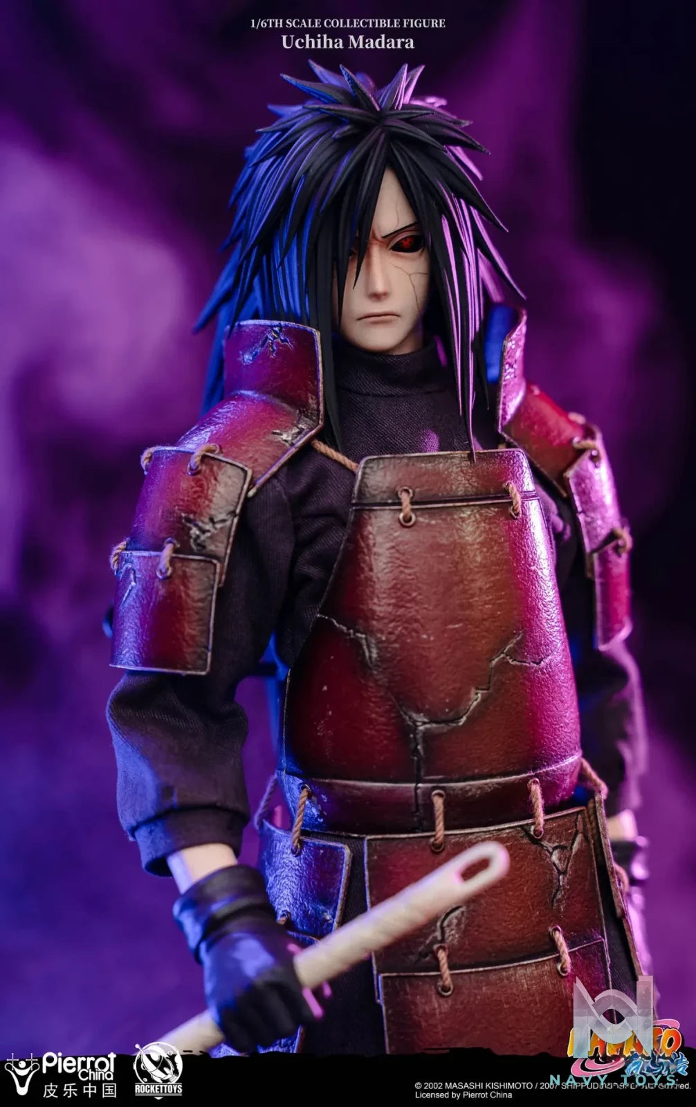 ROCKETTOYS Studio – Naruto Shippuden Uchiha Madara 1/6 Scale Action Figure ROC-005 (Licensed)