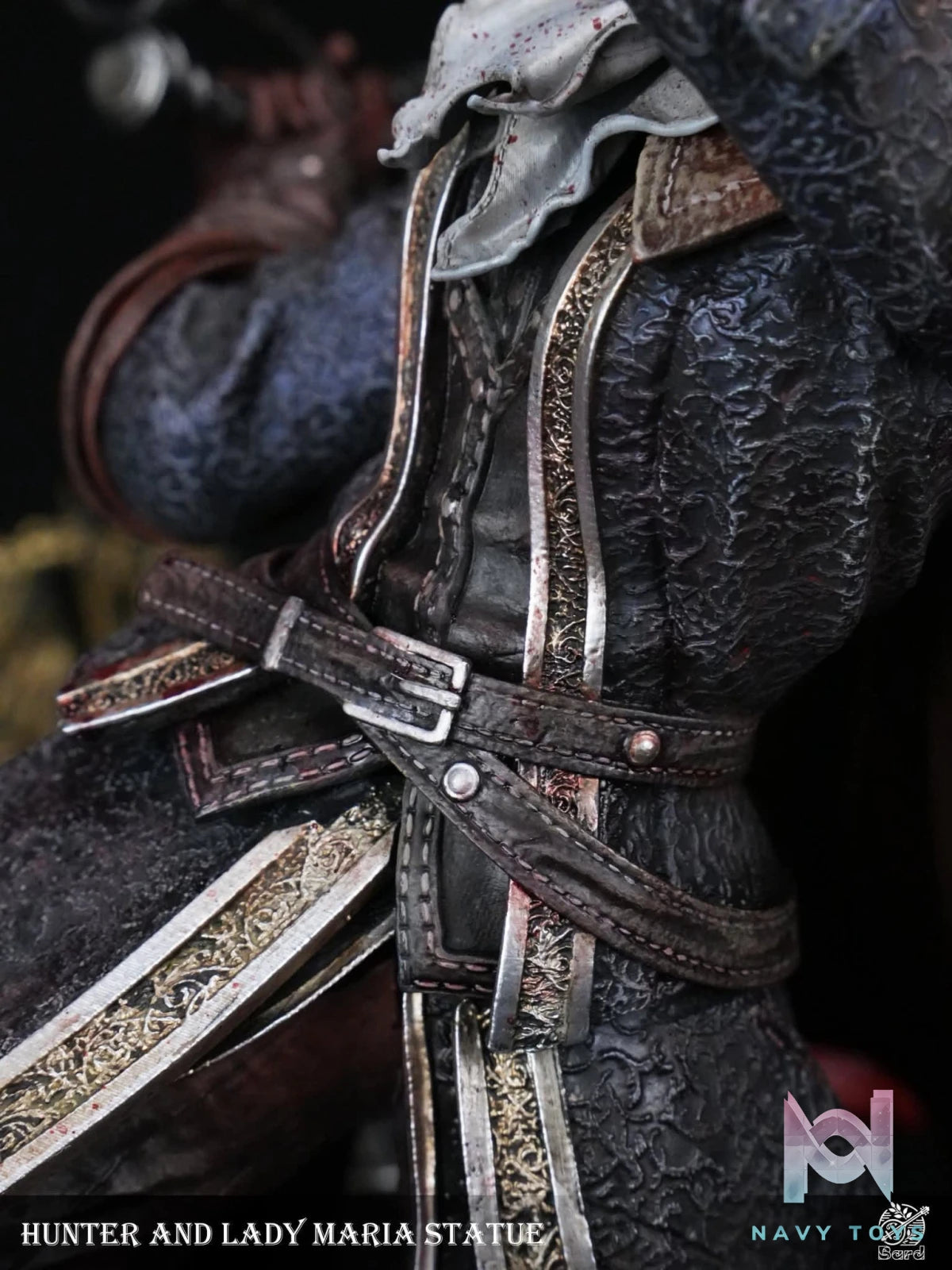 Lady Maria vs Hunter resin statue Bard studio anime figure