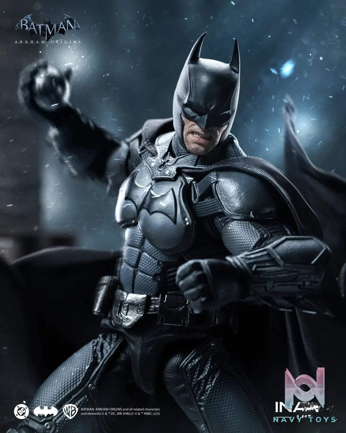 Batman: Arkham Origins – Batman 1/12 Scale… – INART | Navy Toys