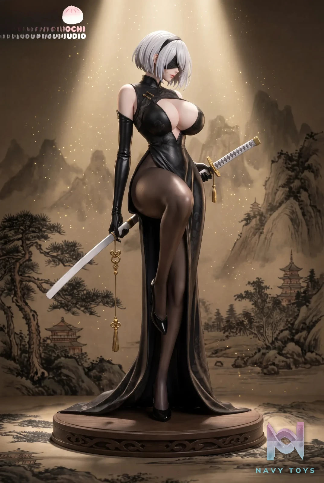 Floating Light Studio X MOCHI Studio – Chinese Style Female Warrior Series 001 2B NieR:Automata