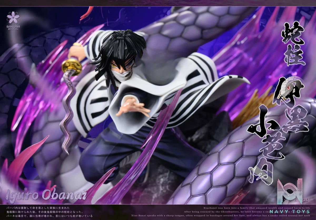 SAKURA Studio – Obanai Iguro Snake Hashira Demon Slayer