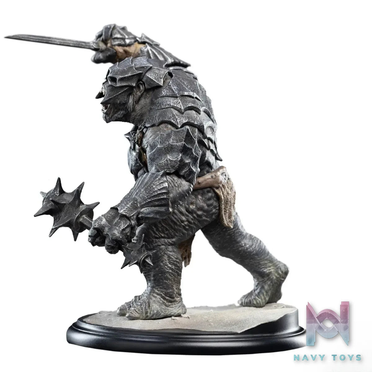 WETA Workshop Studio – The Lord of the Rings Trilogy Miniature Statue-Olog-hai of the Black Gate Statue 86-01-04766 (Licensed)