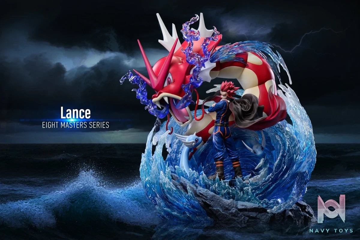 Private DU Studio - Lance & Gyarados - Pokemon resin statue Private DU Studio anime figure