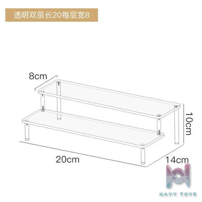 Showcase Factory – Acrylic Stair Display Stand for Nendoroids Blind Boxes Mini Figures
