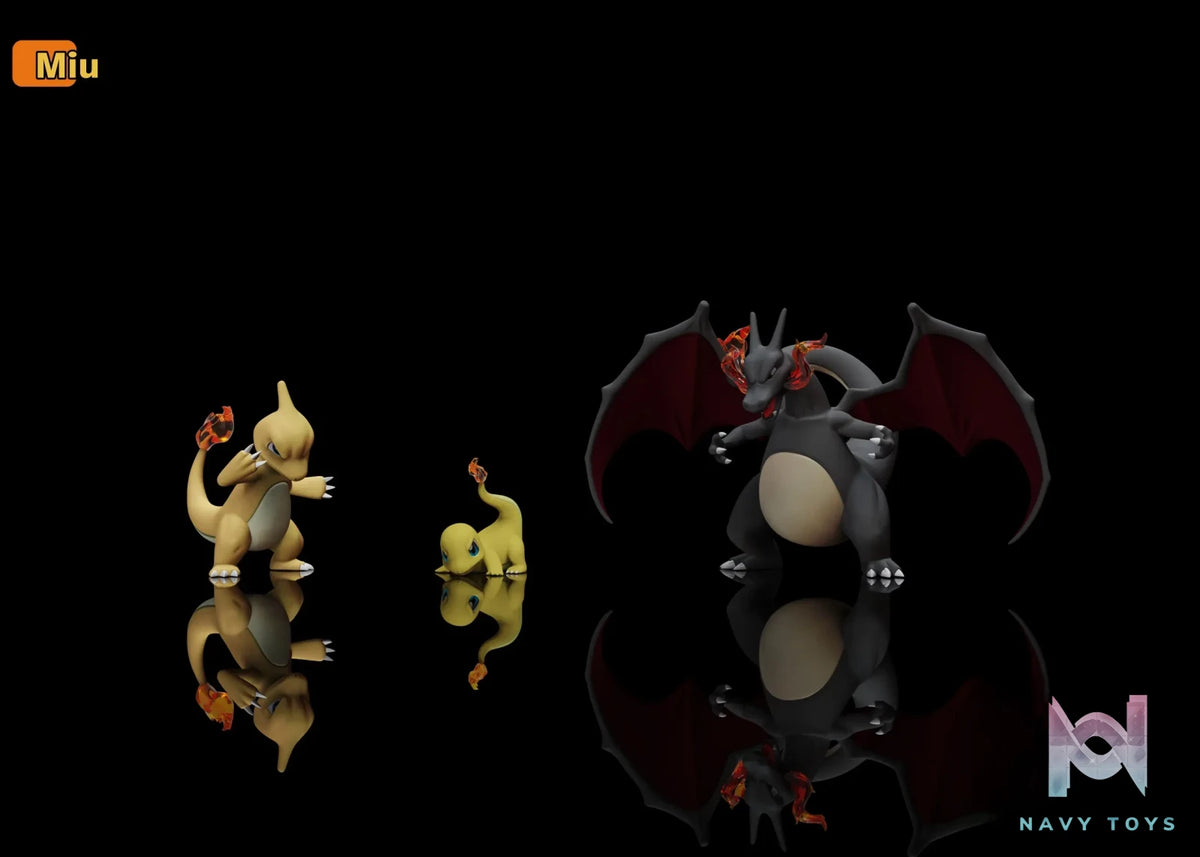 Miu Studio – Pokémon Charmander Evolution Set