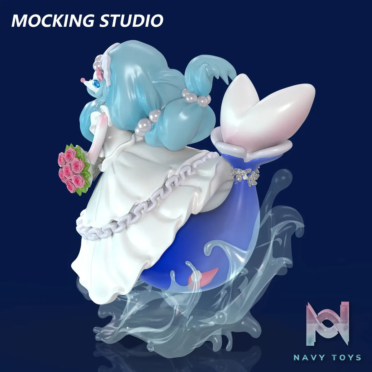Zhu Yi Wan Jia Studio – Pokémon Bride Series Wedding Dress Primarina