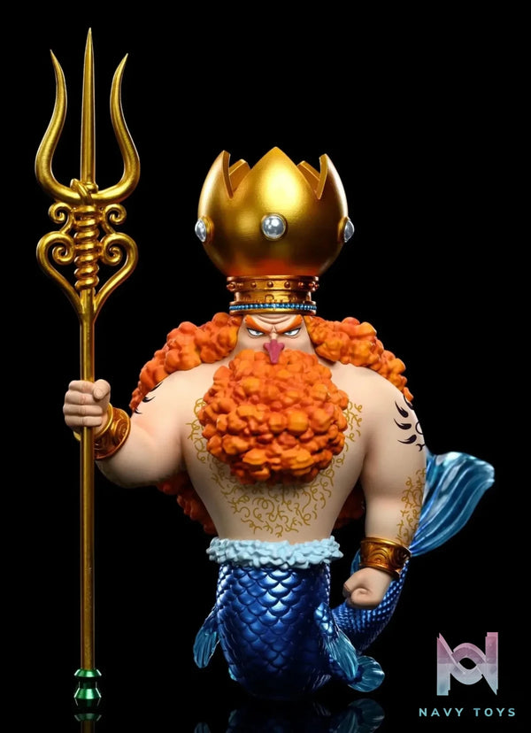 A+ Studio - One Piece Fish - Man Island2 King Neptune resin statue Navy Toys anime figure