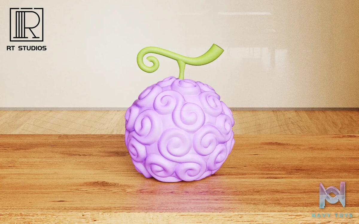 RT Studio – One Piece Devil Fruit Ashtray Series – Flame-Flame Fruit Ashtray, Gum-Gum Fruit Ashtray