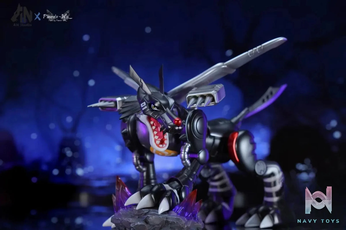 AN Studio – Digimon Black Metal Garurumon & Black Yamato Ishida