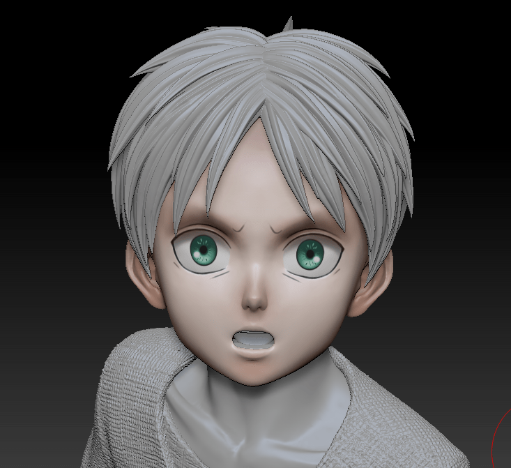 Young Eren Jeager - Attack On Titan - Comic Hero Studio resin statue Comic Hero Studio anime figure