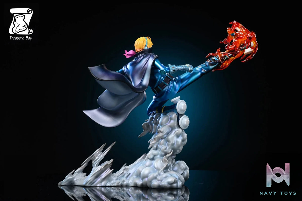 Treasure Bay Studio – One Piece Straw Hat Pirates Germa 66 Sanji & Invisible Black Sanji