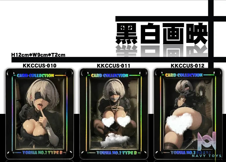 B&W Studio – NieR:Automata Desktop Decorative Card Brick 2B