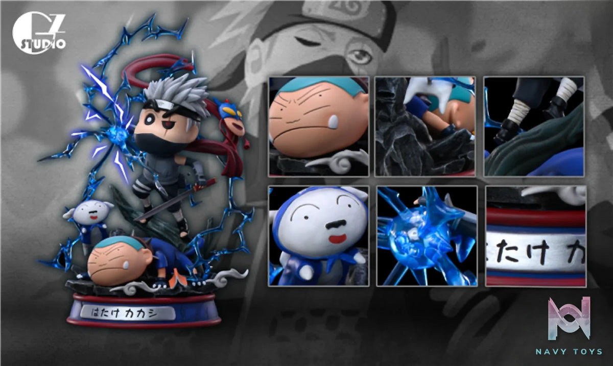 GZ Studio – Naruto Crayon Shinchan Cosplay Kakashi