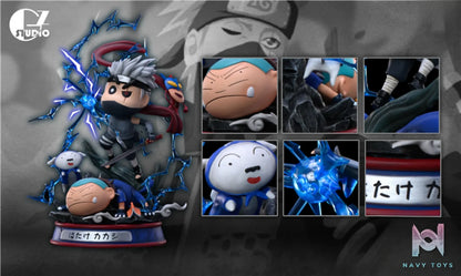 GZ Studio – Naruto Crayon Shinchan Cosplay Kakashi