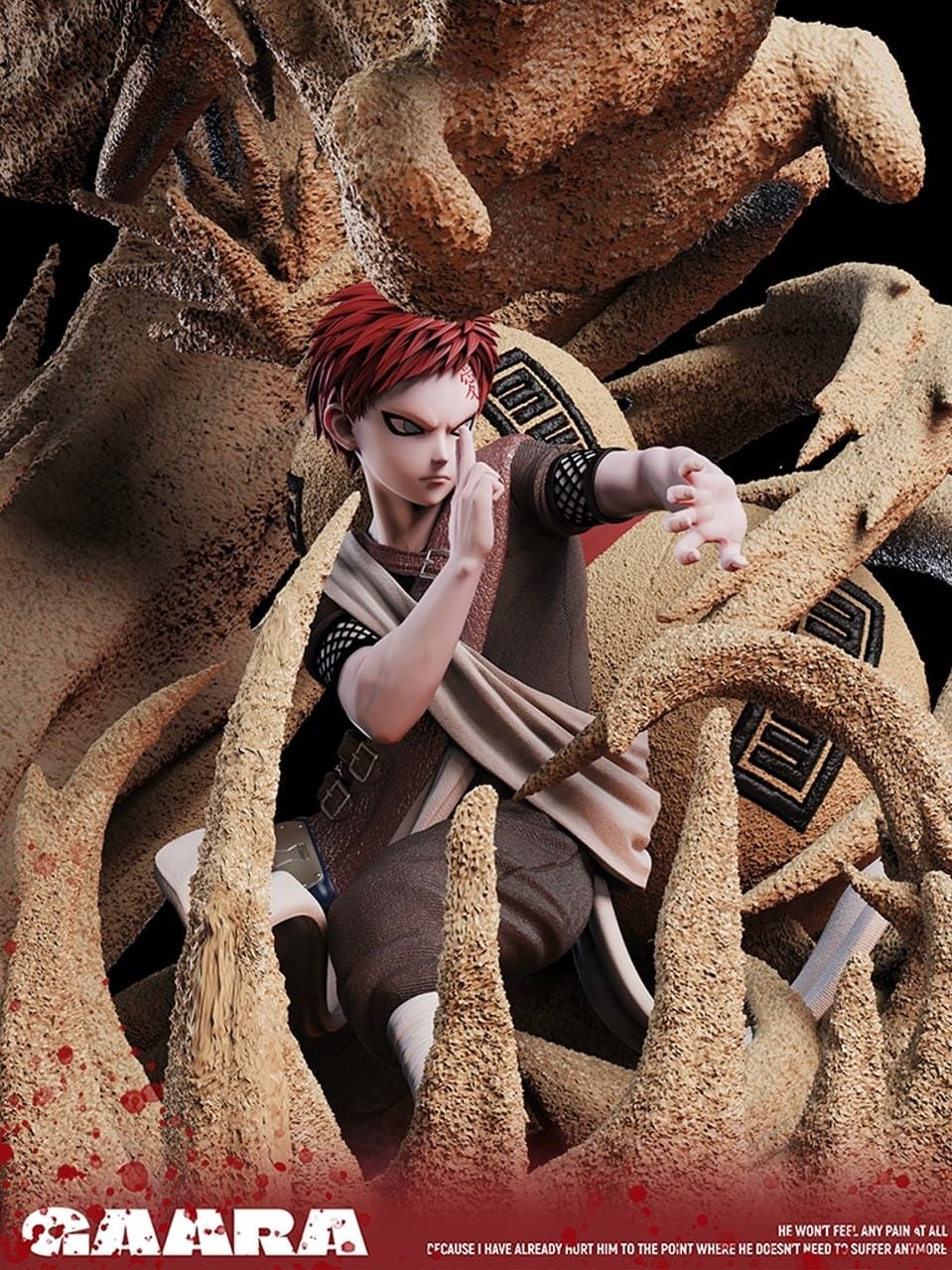 Gaara - Naruto - DCBB Studio resin statue DCBB Studio anime figure