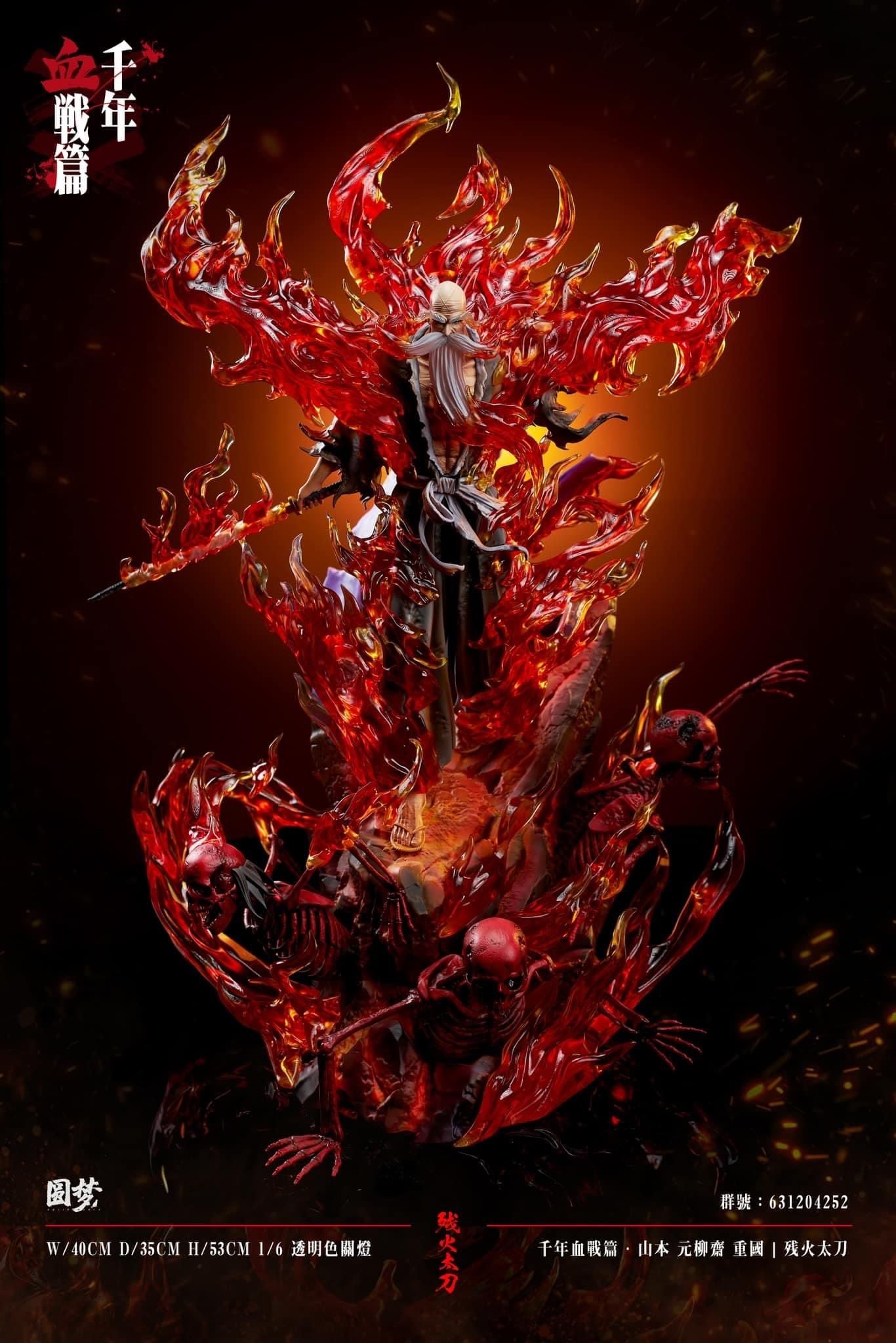 Yamamoto - Bleach - YuanMeng Studio resin statue yuanmeng anime figure