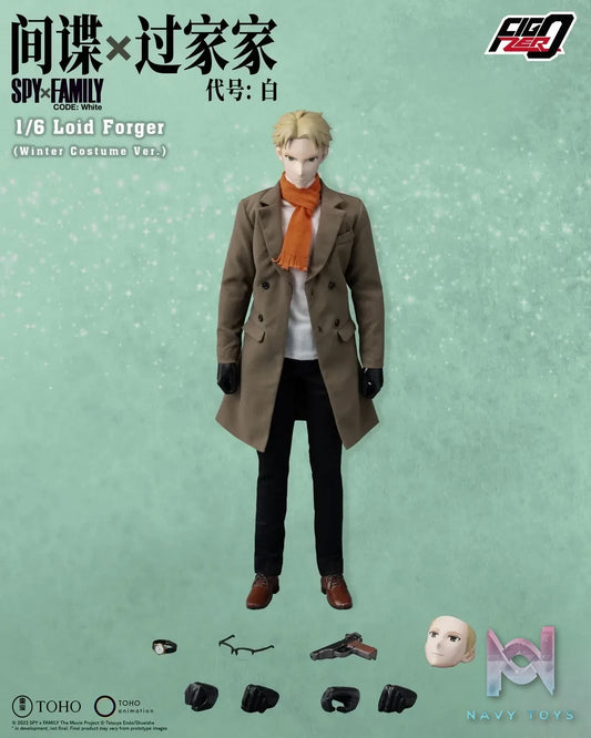 Threezero Studio – SPY×FAMILY CODE White Loid forger Winter Clothing Version（Licensed）