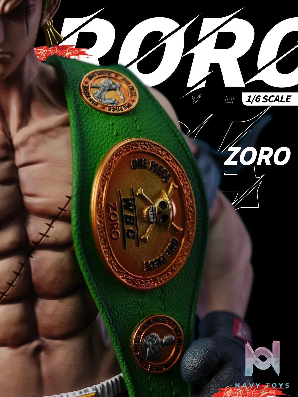 Boxing series 01 Roronoa Zoro resin statue MagicBook Studio anime figure